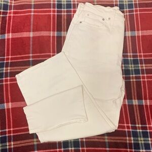 Madewell Women's Wide Leg Pants - White